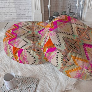 East Urban Home Pattern State Floor Pillow EUNH1872